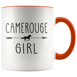 RobustCreative-Camerouge Horse Girl Gifts Horses Lover Riding Racing - 11oz Accent Mug Racing Lover Gift Idea