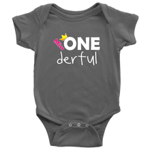 Load image into Gallery viewer, RobustCreative-Miss Onederful First Birthday Outfit Boy for One Year Old Baby 1st Bodysuit
