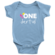 Load image into Gallery viewer, RobustCreative-Miss Onederful First Birthday Outfit Boy for One Year Old Baby 1st Bodysuit
