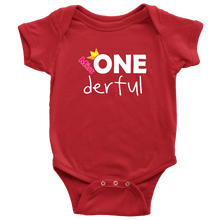 Load image into Gallery viewer, RobustCreative-Miss Onederful First Birthday Outfit Boy for One Year Old Baby 1st Bodysuit
