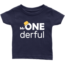 Load image into Gallery viewer, RobustCreative-Mr Onederful First Birthday Outfit Boy for One Year Old Baby 1st Infant T-Shirt
