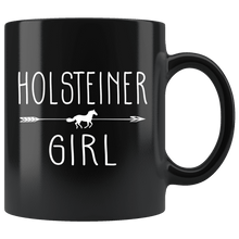 Load image into Gallery viewer, RobustCreative-Holsteiner Horse Girl Gifts Horses Lover Riding Racing - 11oz Black Mug Racing Lover Gift Idea
