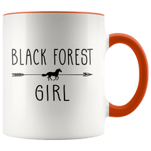 Load image into Gallery viewer, RobustCreative-Black Forest Horse Girl Gifts Horses Lover Riding Racing - 11oz Accent Mug Riding Lover Gift Idea
