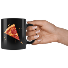 Load image into Gallery viewer, RobustCreative-Matching Pizza Slice s Kids Son Toddler Boys Girls Black 11oz Mug Gift Idea

