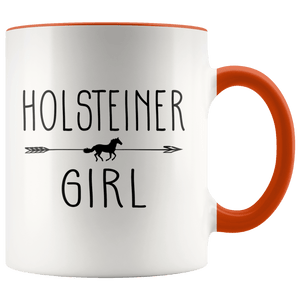 RobustCreative-Holsteiner Horse Girl Gifts Horses Lover Riding Racing - 11oz Accent Mug Riding Lover Gift Idea