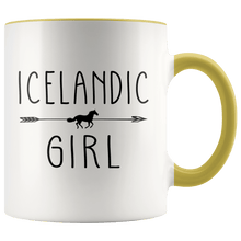 Load image into Gallery viewer, RobustCreative-Icelandic Horse Girl Gifts Horses Lover Riding Racing - 11oz Accent Mug Riding Lover Gift Idea
