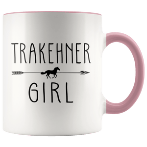 RobustCreative-Trakehner Horse Girl Gifts Horses Lover Riding Racing - 11oz Accent Mug Riding Lover Gift Idea