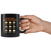 Load image into Gallery viewer, RobustCreative-Ok But First Coffee Funny Coworker Saying Gift Idea - 11oz Black Mug barista coffee maker Gift Idea
