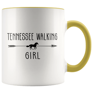 RobustCreative-Tennessee Walking Horse Girl Gifts Horses Lover Riding Racing - 11oz Accent Mug Riding Lover Gift Idea