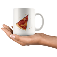 Load image into Gallery viewer, RobustCreative-Matching Pizza Slice s For Dad And Son Kids Toddler Boy White 11oz Mug Gift Idea
