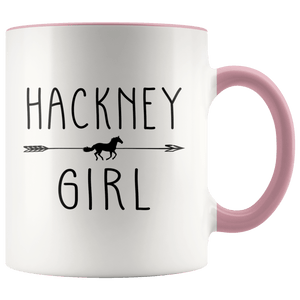 RobustCreative-Hackney Horse Girl Gifts Horses Lover Riding Racing - 11oz Accent Mug Riding Lover Gift Idea