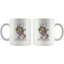 Load image into Gallery viewer, RobustCreative-I am 7 &amp; Magical Unicorn birthday seven Years Old White 11oz Mug Gift Idea
