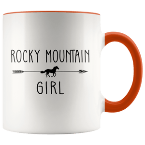 RobustCreative-Rocky Mountain Horse Girl Gifts Horses Lover Riding Racing - 11oz Accent Mug Riding Lover Gift Idea