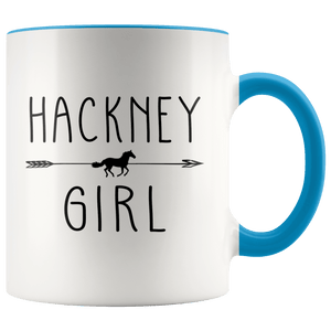 RobustCreative-Hackney Horse Girl Gifts Horses Lover Riding Racing - 11oz Accent Mug Riding Lover Gift Idea