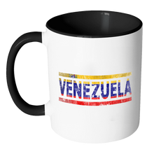Load image into Gallery viewer, RobustCreative-Retro Vintage Flag Venezuelan Venezuela 11oz Black &amp; White Coffee Mug ~ Both Sides Printed
