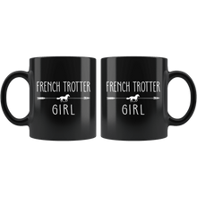 Load image into Gallery viewer, RobustCreative-French Trotter Horse Girl Gifts Horses Lover Riding Racing - 11oz Black Mug Riding Lover Gift Idea
