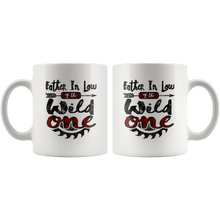Load image into Gallery viewer, RobustCreative-Father In Law of the Wild One Lumberjack Woodworker - 11oz White Mug sawdust is mans glitter Gift Idea
