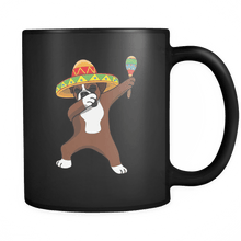Load image into Gallery viewer, RobustCreative-Dabbing Boxer Dog in Sombrero - Cinco De Mayo Mexican Fiesta - Dab Dance Mexico Party - 11oz Black Funny Coffee Mug Women Men Friends Gift ~ Both Sides Printed

