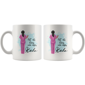 RobustCreative-Personalized Nurse Mug Gift Idea - Customized Appreciation Present for Nurses Coworkers, Medical Coffee Cup Printed on Both Sides!