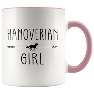 RobustCreative-Hanoverian Horse Girl Gifts Horses Lover Riding Racing - 11oz Accent Mug Riding Lover Gift Idea