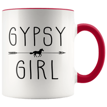 Load image into Gallery viewer, RobustCreative-Gypsy Horse Girl Gifts Horses Lover Riding Racing - 11oz Accent Mug Riding Lover Gift Idea
