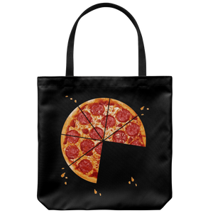 RobustCreative-Matching Pizza Slice s For Daddy And Son Father of Two Tote Bag Gift Idea