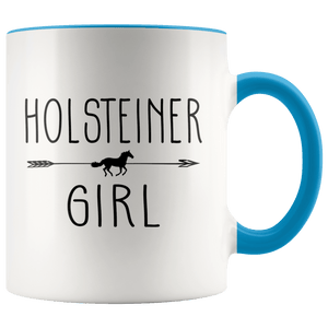 RobustCreative-Holsteiner Horse Girl Gifts Horses Lover Riding Racing - 11oz Accent Mug Riding Lover Gift Idea