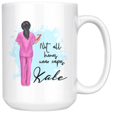 Load image into Gallery viewer, RobustCreative-Personalized Nurse Mug Gift Idea - Customized Appreciation Present for Nurses Coworkers, Medical Coffee Cup Printed on Both Sides!
