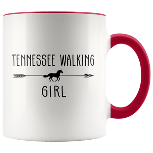 RobustCreative-Tennessee Walking Horse Girl Gifts Horses Lover Riding Racing - 11oz Accent Mug Riding Lover Gift Idea