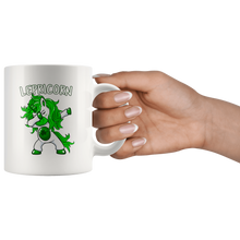 Load image into Gallery viewer, RobustCreative-Lepricorn  Dabbing Unicorn Leprechaun St Pattys Day White 11oz Mug Gift Idea
