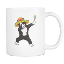 Load image into Gallery viewer, RobustCreative-Dabbing Boston Terrier Dog in Sombrero - Cinco De Mayo Mexican Fiesta - Dab Dance Mexico Party - 11oz White Funny Coffee Mug Women Men Friends Gift ~ Both Sides Printed
