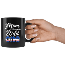 Load image into Gallery viewer, RobustCreative-Cape Verdean Mom of the Wild One Birthday Cabo Verde Flag Black 11oz Mug Gift Idea
