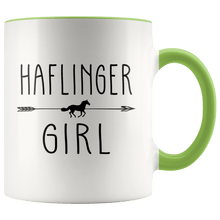 Load image into Gallery viewer, RobustCreative-Haflinger Horse Girl Gifts Horses Lover Riding Racing - 11oz Accent Mug Racing Lover Gift Idea
