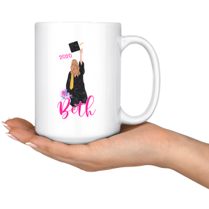 RobustCreative-Graduation Coffee Mug, Class Of 2020, Custom Graduation Gift, Personalized Gift For Graduate, Senior Graduation Gift, Masters Degree Gift