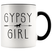 Load image into Gallery viewer, RobustCreative-Gypsy Horse Girl Gifts Horses Lover Riding Racing - 11oz Accent Mug Riding Lover Gift Idea
