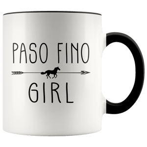 RobustCreative-Paso Fino Horse Girl Gifts Horses Lover Riding Racing - 11oz Accent Mug Riding Lover Gift Idea