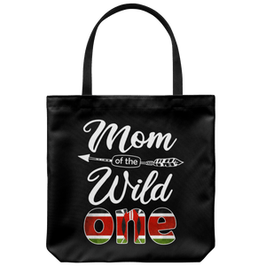RobustCreative-Kenyan Mom of the Wild One Birthday Kenya Flag Tote Bag Gift Idea