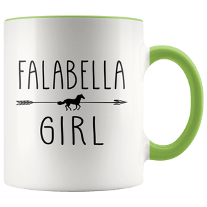 RobustCreative-Falabella Horse Girl Gifts Horses Lover Riding Racing - 11oz Accent Mug Racing Lover Gift Idea