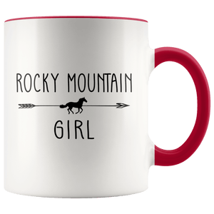 RobustCreative-Rocky Mountain Horse Girl Gifts Horses Lover Riding Racing - 11oz Accent Mug Riding Lover Gift Idea