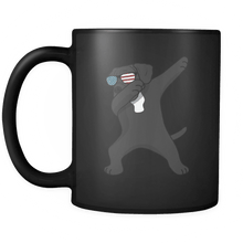 Load image into Gallery viewer, RobustCreative-Dabbing Cane Corso Dog America Flag - Patriotic Merica Murica Pride - 4th of July USA Independence Day - 11oz Black Funny Coffee Mug Women Men Friends Gift ~ Both Sides Printed
