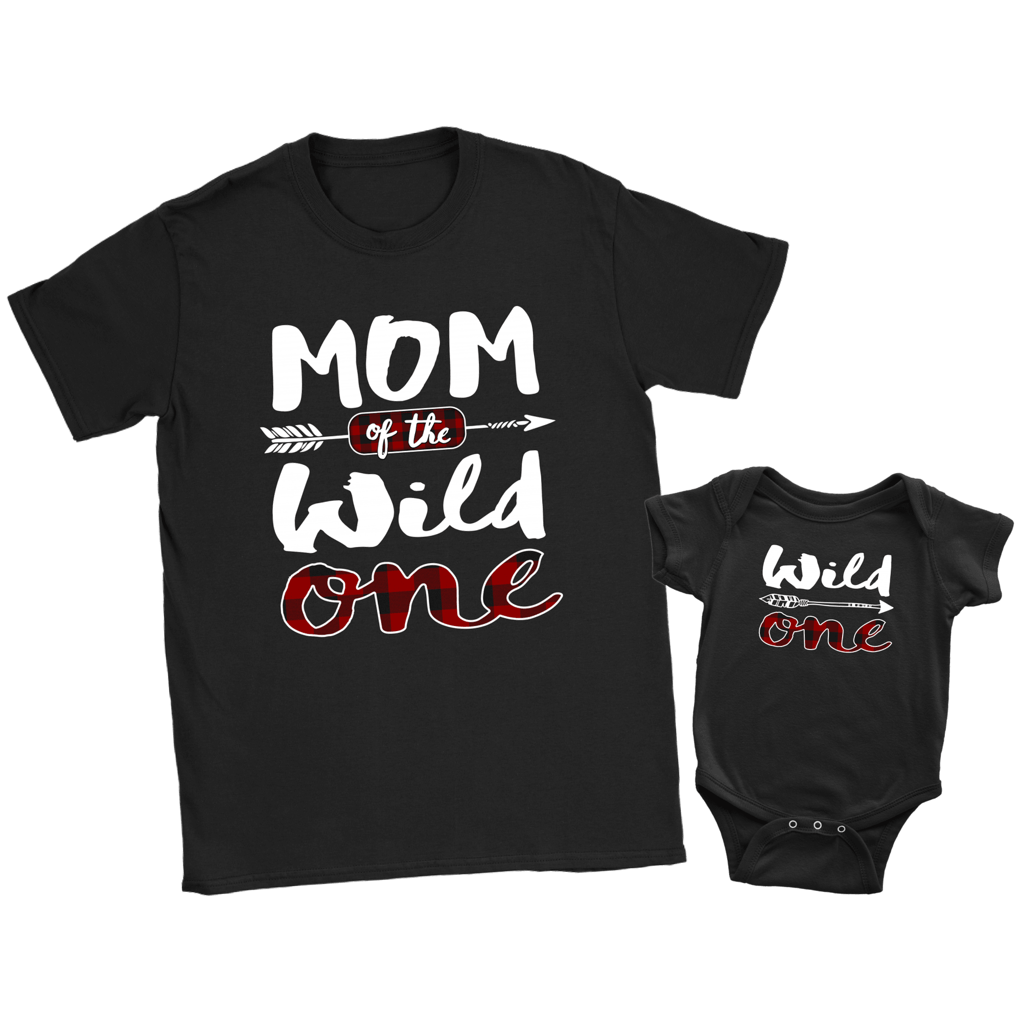 Wild One Matching Shirts Mommy Daddy Shirts First Birthday 