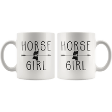 Load image into Gallery viewer, RobustCreative-Mississippi Horse Girl Gifts Mississippian Shape Country for women - 11oz White Mug Racing Lover Gift Idea
