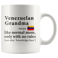 Load image into Gallery viewer, RobustCreative-Venezuelan Grandma Definition Venezuela Flag Grandmother - 11oz White Mug family reunion gifts Gift Idea
