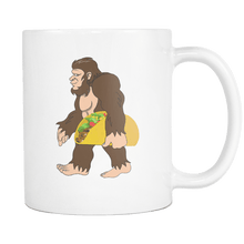 Load image into Gallery viewer, RobustCreative-Bigfoot Tacos - Cinco De Mayo Mexican Fiesta - No Siesta Mexico Party - 11oz White Funny Coffee Mug Women Men Friends Gift ~ Both Sides Printed
