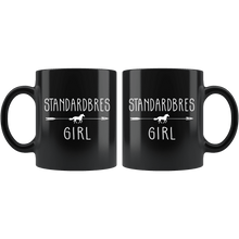 Load image into Gallery viewer, RobustCreative-Standardbres Horse Girl Gifts Horses Lover Riding Racing - 11oz Black Mug Riding Lover Gift Idea
