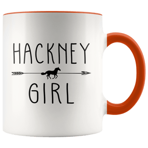 RobustCreative-Hackney Horse Girl Gifts Horses Lover Riding Racing - 11oz Accent Mug Riding Lover Gift Idea