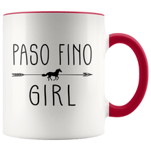 Load image into Gallery viewer, RobustCreative-Paso Fino Horse Girl Gifts Horses Lover Riding Racing - 11oz Accent Mug Riding Lover Gift Idea
