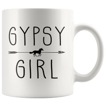 Load image into Gallery viewer, RobustCreative-Gypsy Horse Girl Gifts Horses Lover Riding Racing - 11oz White Mug Racing Lover Gift Idea
