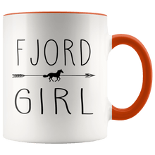 Load image into Gallery viewer, RobustCreative-Fjord Horse Girl Gifts Horses Lover Riding Racing - 11oz Accent Mug Riding Lover Gift Idea
