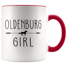 Load image into Gallery viewer, RobustCreative-Oldenburg Horse Girl Gifts Horses Lover Riding Racing - 11oz Accent Mug Riding Lover Gift Idea
